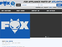 Tablet Screenshot of foxatlanta.com